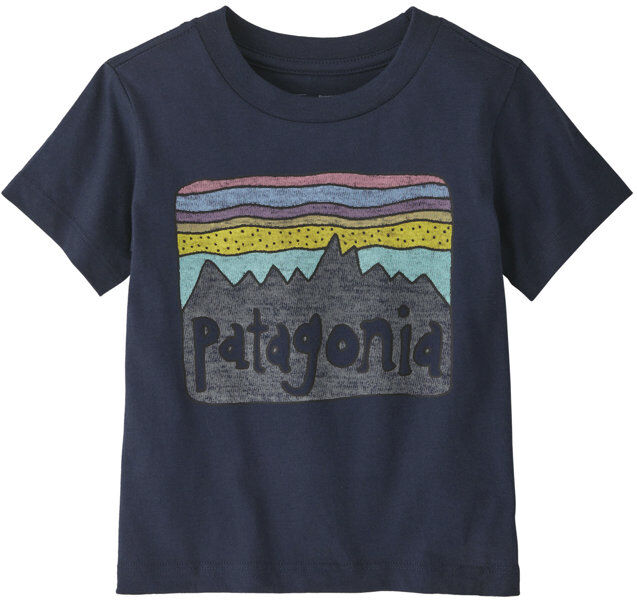 Patagonia Baby Fitz Roy Skies - T-Shirt - bambino Blue 12M