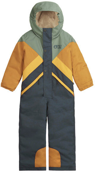 Picture Snowy Toddler Jr - tuta da sci - bambino Blue/Orange/Green 18/24 Y