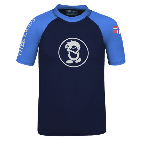 Trollkids Kvalvika T - T-shirt - bambino Blue 164