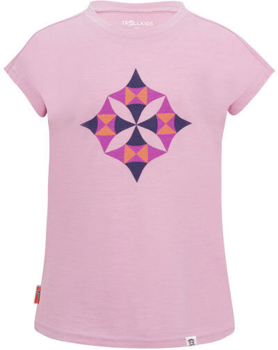 Trollkids Sandefjord T - T-shirt - bambina Pink 104