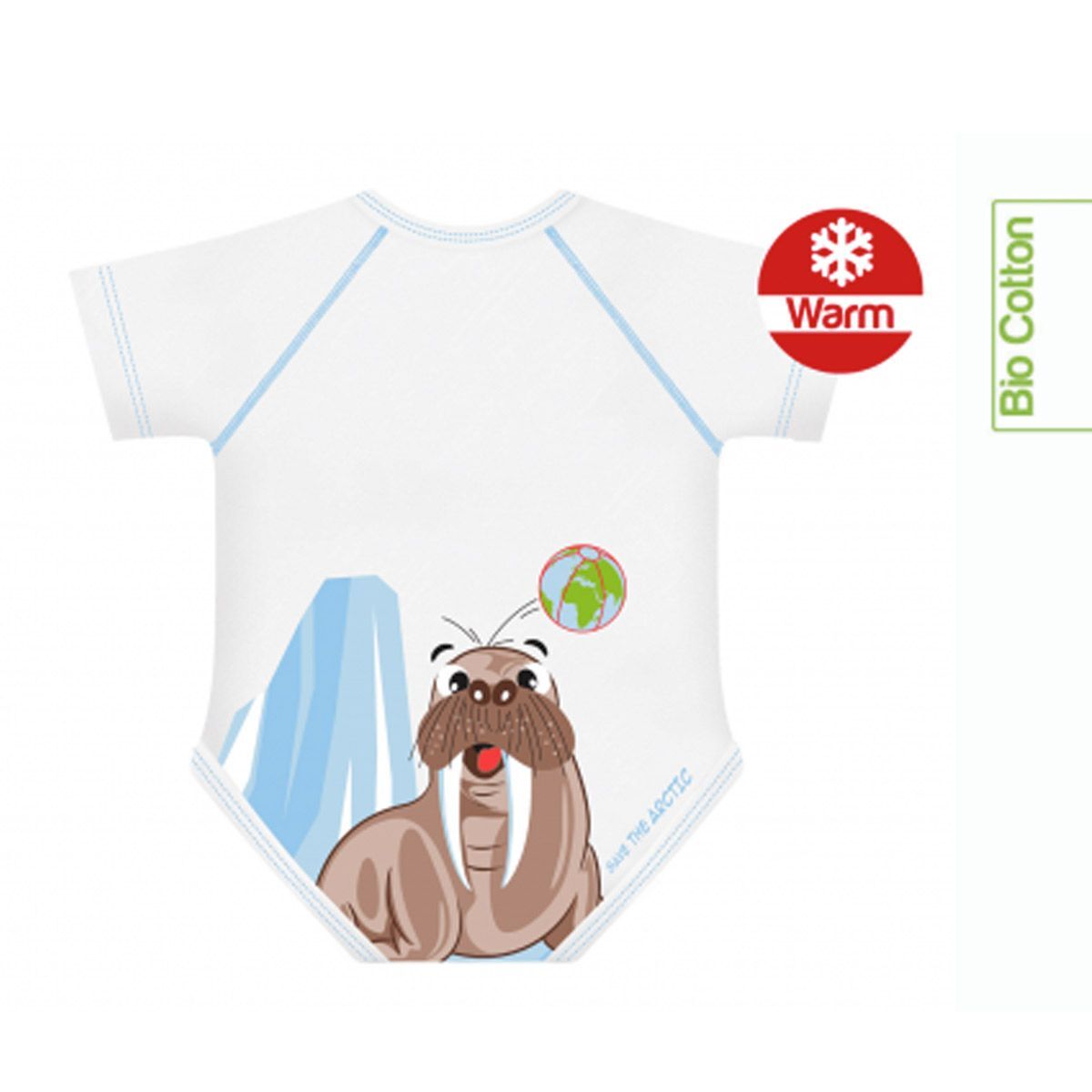 Jbimbi J-bimbi Body Neonato 0-36 Mesi Cotone Bio Tricheco