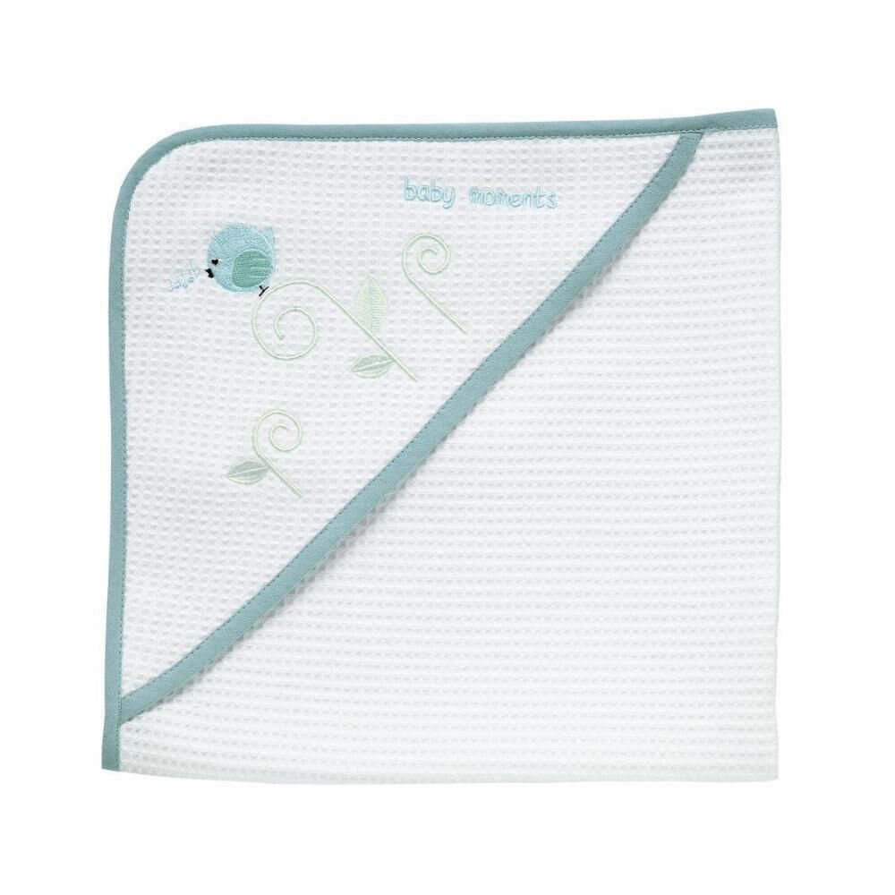 Chicco Detersione Happy Bubbles Accappatoio Azzurro Cotone Piquet +0m