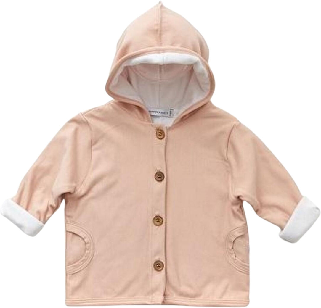 Bamboom Cardigan bambino con cappuccio Pure Rosa Taglia 1 Mese