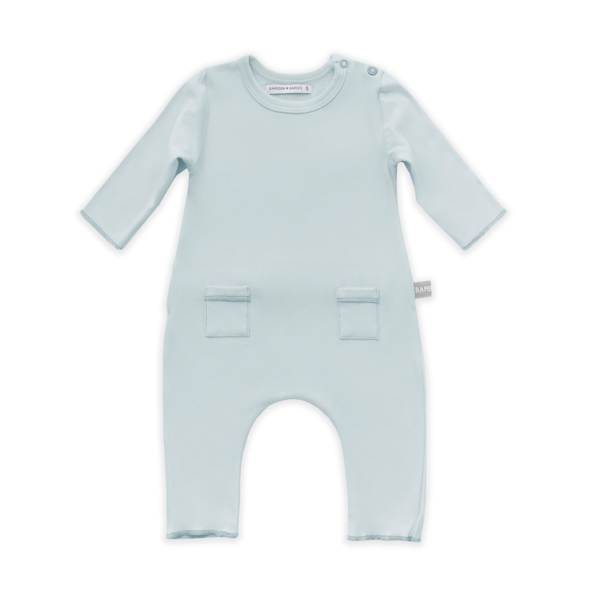 Bamboom Tutina Neonato Pure Azzurro 3M