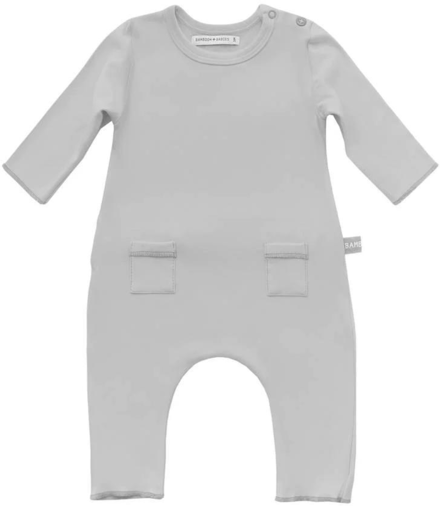 Bamboom Tutina Neonato Pure Grigio 6M