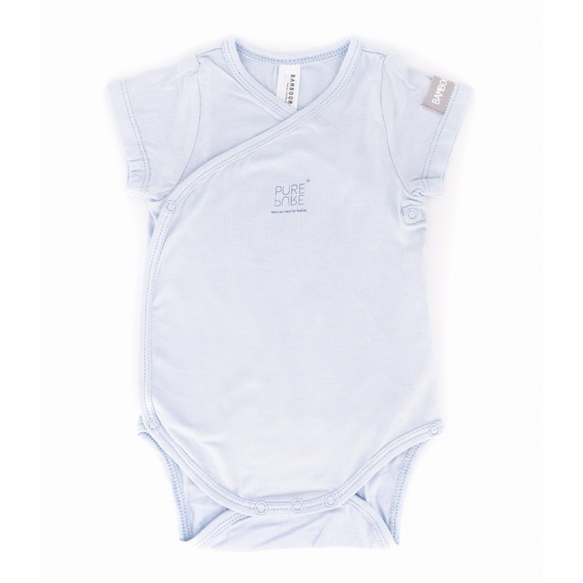 Bamboom Body Neonato a maniche corte Azzurro 0-1M