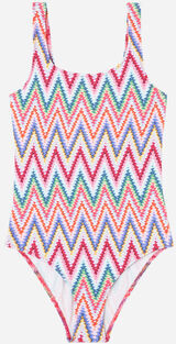 Calzedonia Costume Intero Bambina Multicolor Chevron Bambina Multicolore 8