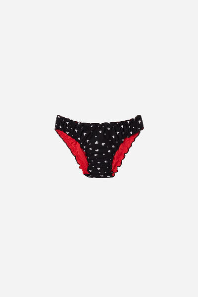 Calzedonia Slip Mare Bambina Minnie Fiocco Disney Bambina Nero 4