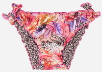 Calzedonia Slip Mare Bambina Wild Foliage Bambina Multicolore 8