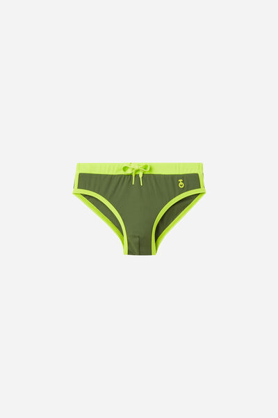 Calzedonia Slip Bambino Costume Rio Bambino Verde 6