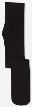 Calzedonia Collant in Cotone Eco da Bambina Bambina Nero 2-4