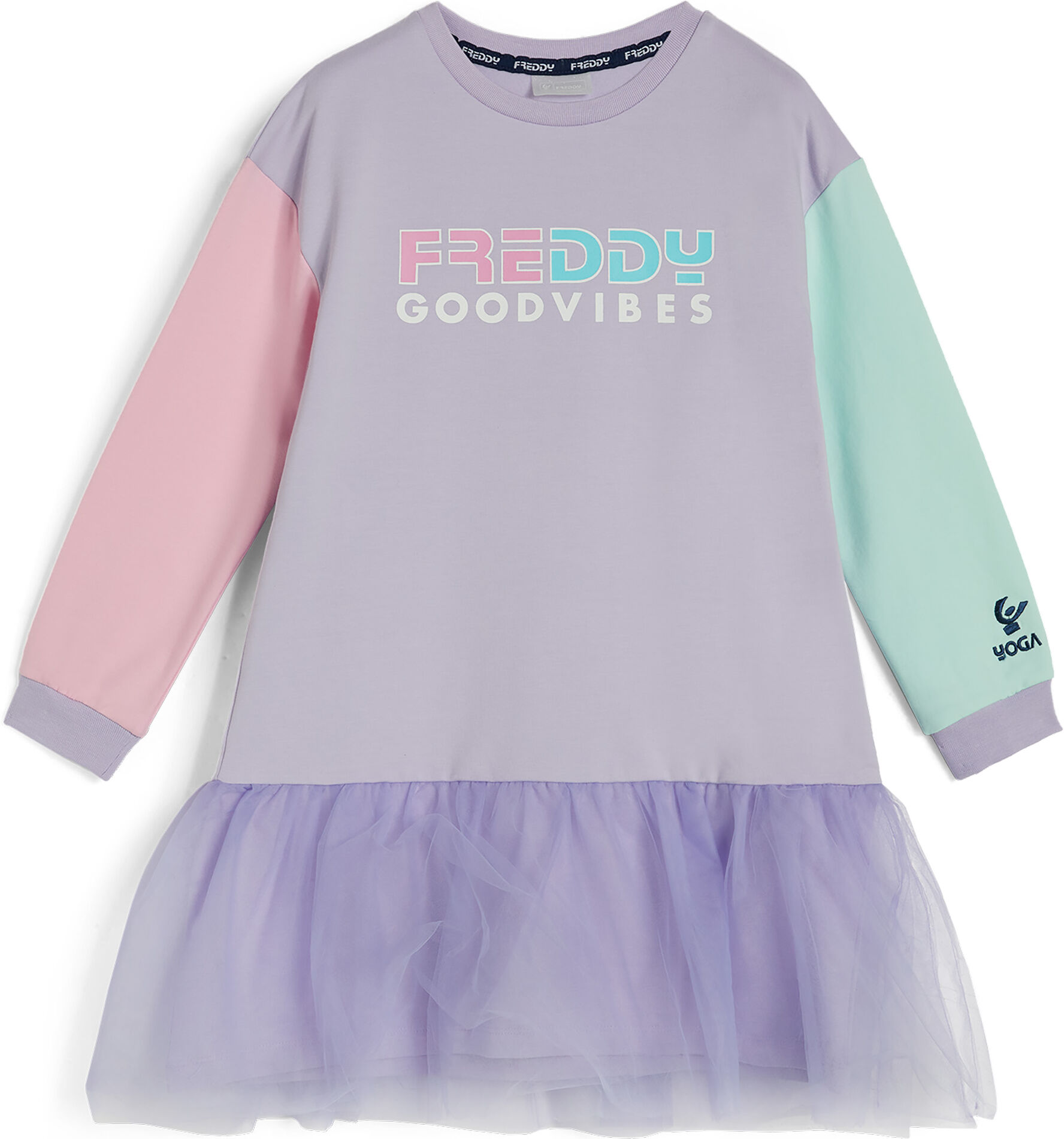 Freddy Abito da bambina con gonna in tulle Lilla Junior 4 Anni