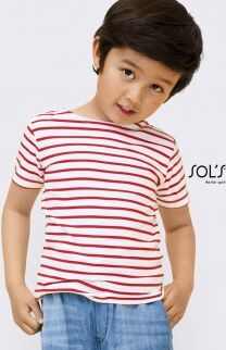 Sol's 100 T-Shirt Miles kids neutro o personalizzato