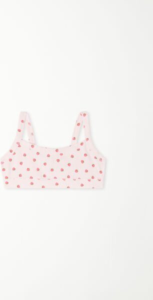 Tezenis Brassiere Bimba Basic in Cotone Stampato Bambina Stampa Tamaño 10-11