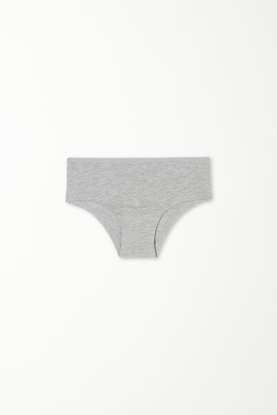 Tezenis Culotte Basic Bimba in Cotone Bambina Grigio Tamaño 6-7