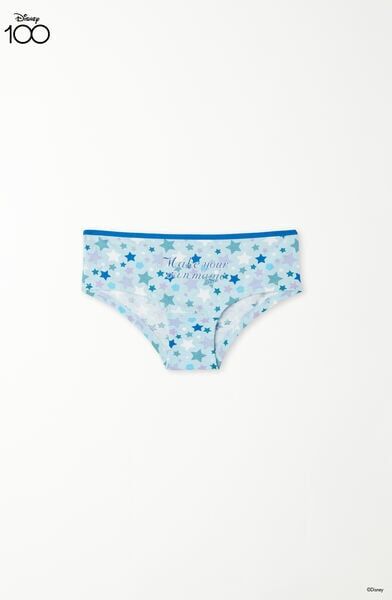 Tezenis Culotte Disney Frozen Bimba Bambina Azzurro Tamaño 6-7