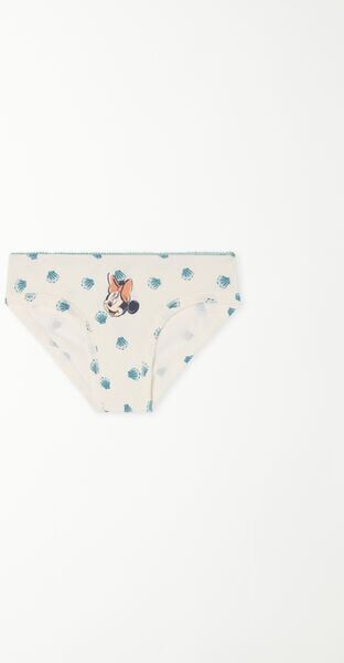 Tezenis Slip Disney Mickey Mouse in Cotone Bimba Bambina Bianco Tamaño 2-3