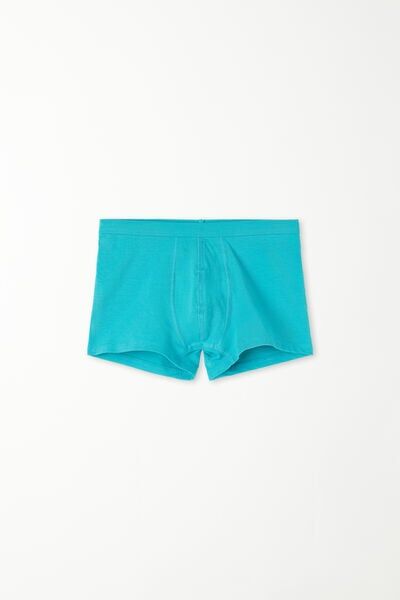 Tezenis Boxer Basic Bimbo in Cotone Colorato Bambino Blu Tamaño 2-3