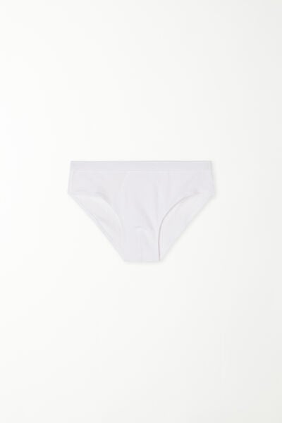 Tezenis Slip Basico in Cotone Bimbo Bambino Bianco Tamaño 4-5