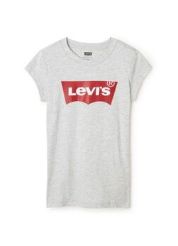 Levi's T-shirt met logoprint - Lichtgrijs