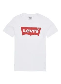 Levi's T-shirt met logoprint - Wit