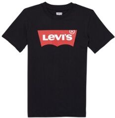 Levi's T-shirt met logoprint - Zwart