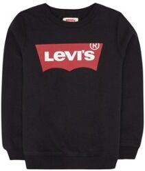 Levi's Sweater met logoprint - Zwart