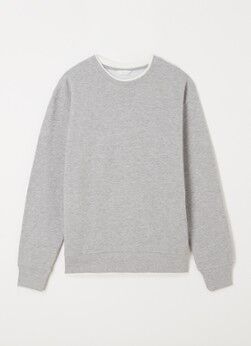 MANGO Double sweater met steekzakken - Grijsmele