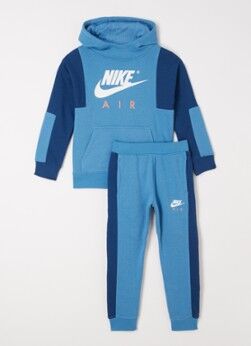 Nike Air trainingspak met logoprint 2-delig - Blauw