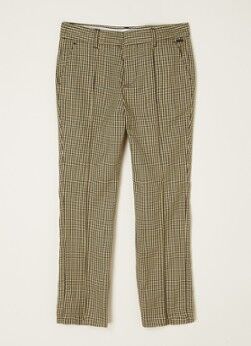 Scotch & Soda High waist slim fit pantalon met stretch - Lichtgeel