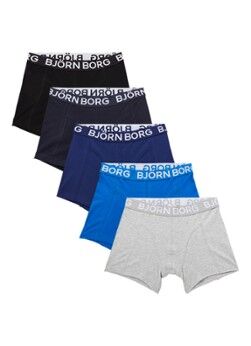 Björn Borg Core boxershorts met logoband in 5-pack - Blauw