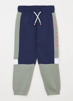 Tommy Hilfiger Joggingbroek met logoprint - Donkerblauw