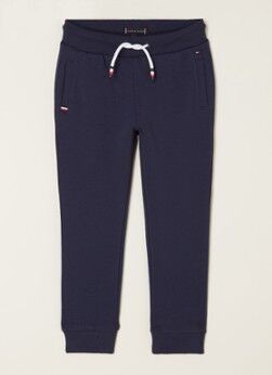 Tommy Hilfiger Joggingbroek met logoprint - Donkerblauw