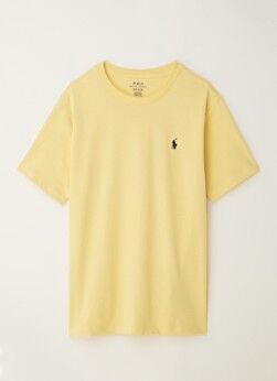 Ralph Lauren T-shirt met logoborduring - Geel