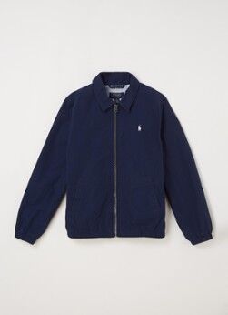 Ralph Lauren Windjack met steekzakken - Donkerblauw