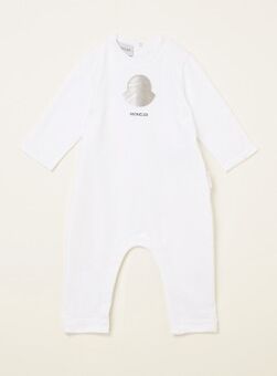 Moncler Babypak met logoprint - Wit