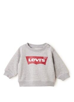 Levi's Sweater met logoprint - Grijsmele