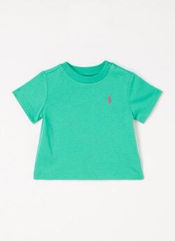 Ralph Lauren T-shirt met logoborduring - Groen