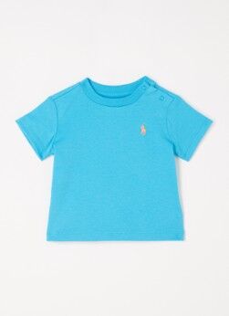 Ralph Lauren T-shirt met logoborduring - Blauw