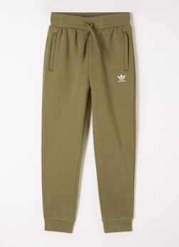 adidas Tapered fit joggingbroek met steekzakken - Mosgroen