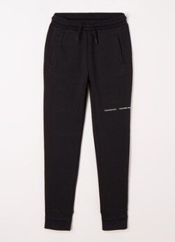 Calvin Klein Joggingbroek met steekzakken en logo - Zwart