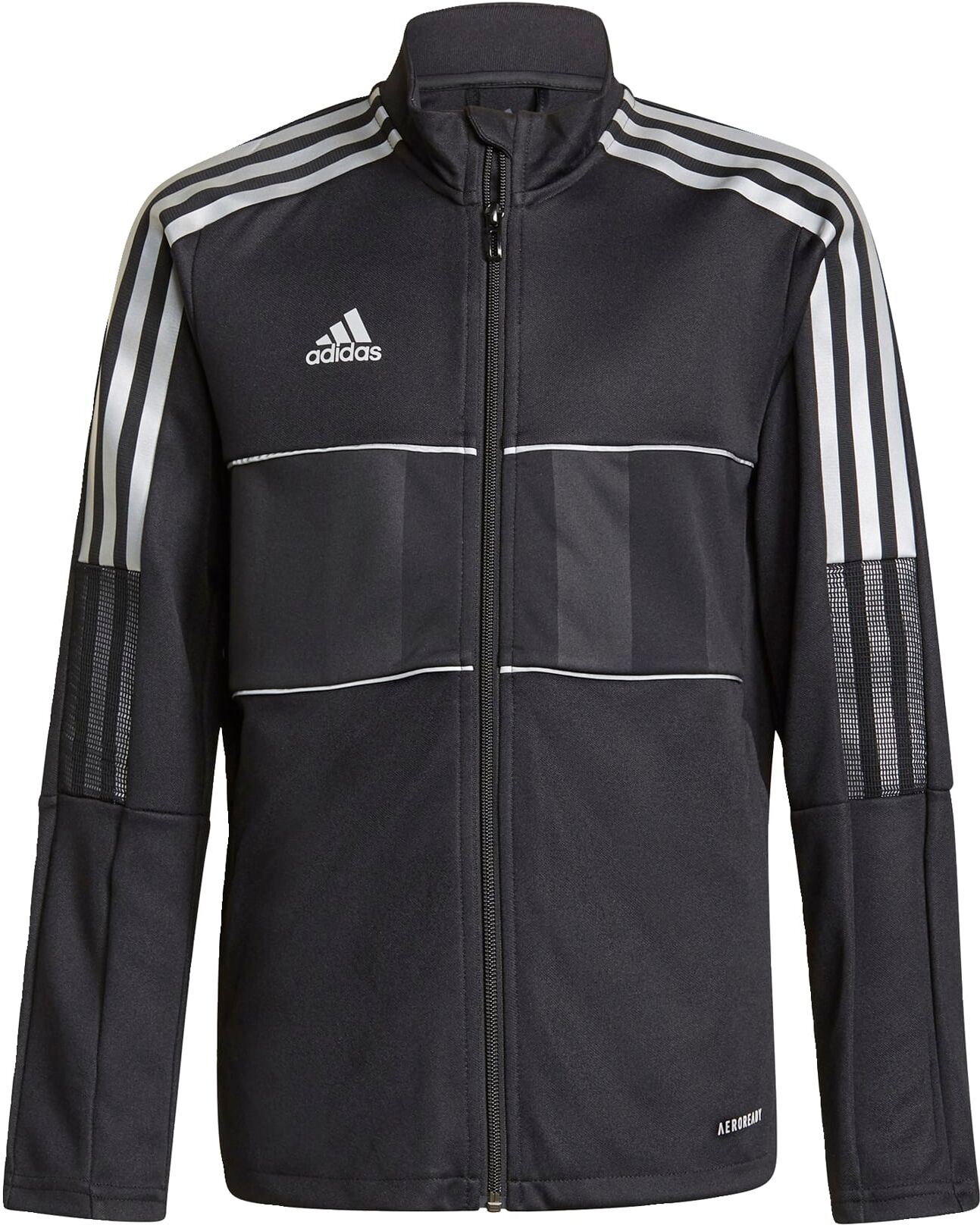 adidas Tiro Reflecterend Trainingsjack Kids Zwart Wit - 164