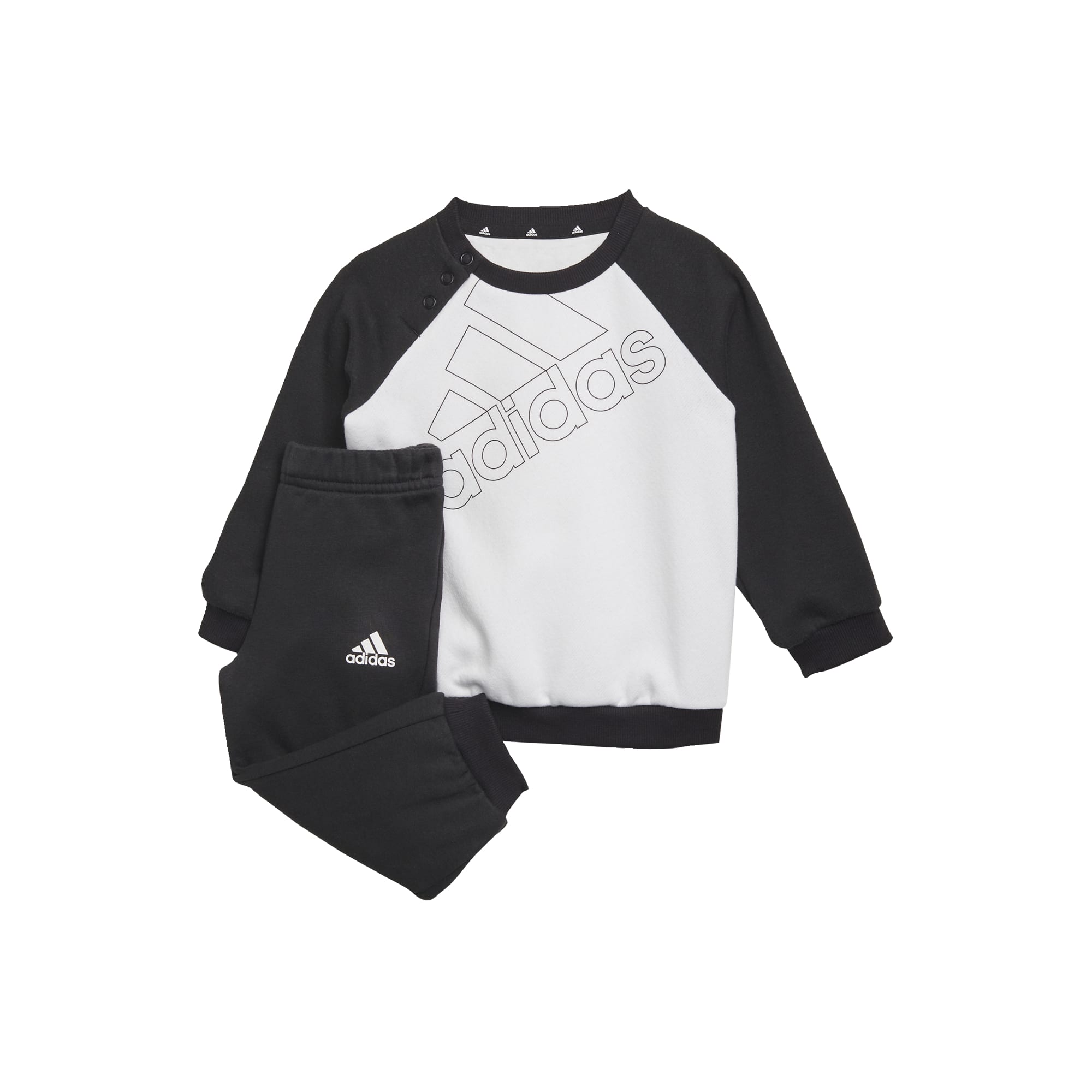adidas Essentials Logo Sweatshirt en Broek (Uniseks) Baby / Peuters Wit - 86