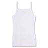 Sanetta Meisjesonderhemd Wit   Hoogwaardig en duurzaam katoenen onderhemd voor meisjes Onderhemd voor meisjes, wit, 128 cm