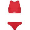 PUMA Girl's Racerback bikini set, rood, 164, rood, 164 cm