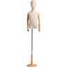 FQCXCKJ Torso Mannequin Stand, Mannequin Torso Mannequin Stand, s Jurk Vorm Mannequin, 2/4/6/8 Jaar Oude Peuter/Baby's/Kind Mannequin Torse Body Wit