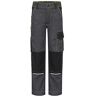 Feldtmann Kinderbroek Twill, grijs/zwart, 170/176 cm