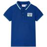 vidaXL Kinderpoloshirt 104 donkerblauw, poloshirt voor kinderen, casual kinderpoloshirt, kinderpoloshirt, kinderpoloshirt met korte mouwen