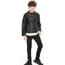 A2Z 4 Kids Motorfiets Zwart Motorrijder Jacket JK32 Black._13