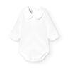 BABIDU Unisex Baby Body Cuello Algodon, wit, 3 Jaar